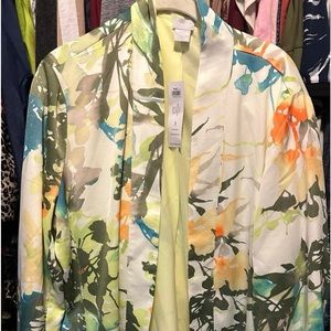 Chico’s lightweight jacket Spring color.  Never worn